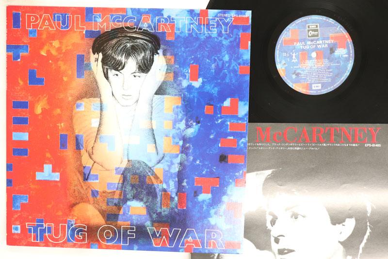 Виниловая пластинка PAUL MCCARTNEY  Tug Of War EPS81485 EMI 1982 Япония Рок Б/у