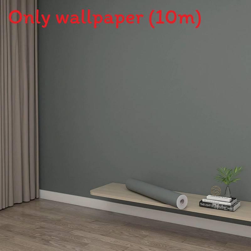Matte Solid Color Design Dormitory Bedroom Decoration Self Adhesive Wallpaper