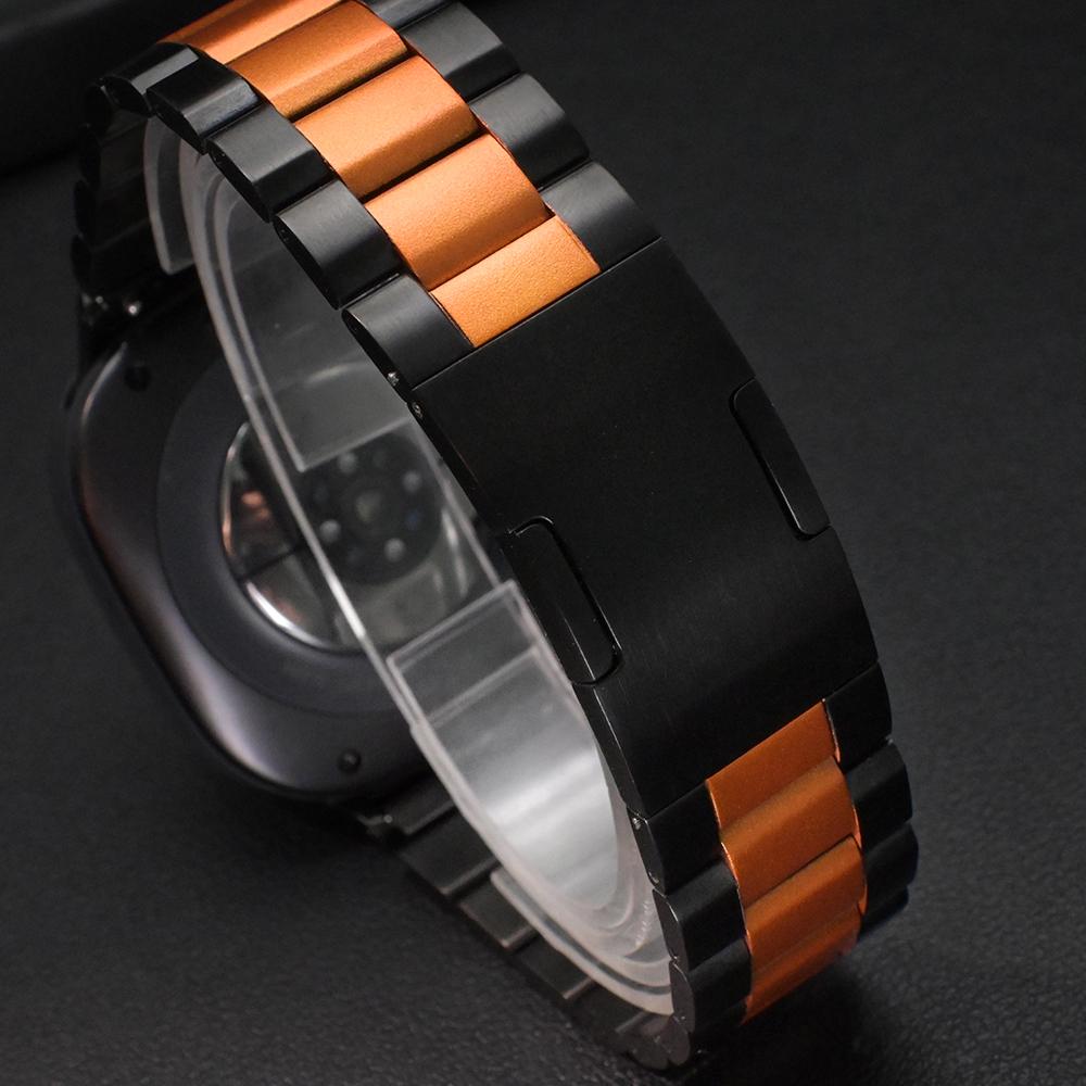 Luxury Metal Strap for Samsung Galaxy Ultra Watch 47mm Correa Stainless Steel Band Men Bracelet Galaxy Watch Ultra 7 Wristband