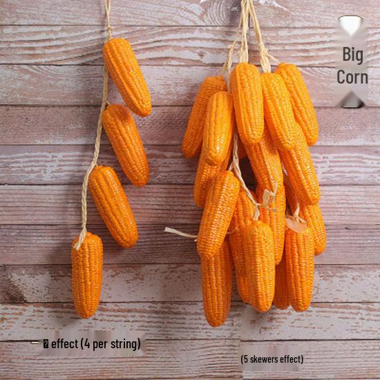 Farmhouse Veggie & Fruit Skewers with Corn, Chili, Garlic, and Peanuts - Perfect for Restaurant Decor
