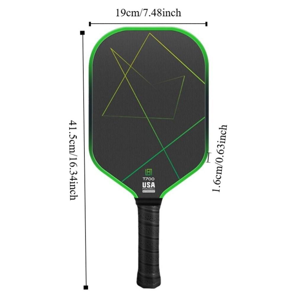 Frosted Surface Pickleball Paddle T700 Carbon Fiber Pickle Ball Paddle  Professional