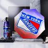 Rangers Hockey Umbrella Folding umbrella, automatic umbrella 8-Frame for Travel, camping Use Gift for Halloween Christmas