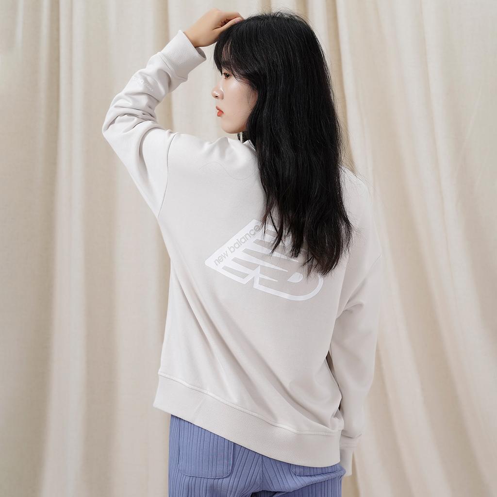 New Balance Sweatshirt Women's Ecru AWT23514-MBM
