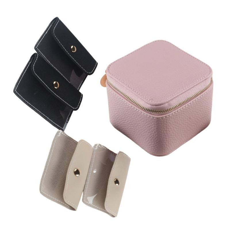 Portable Jewelry Storage Box Elegant Jewelry Organizer Practical Small Jewelry Storage Case Suitable for Travel Use