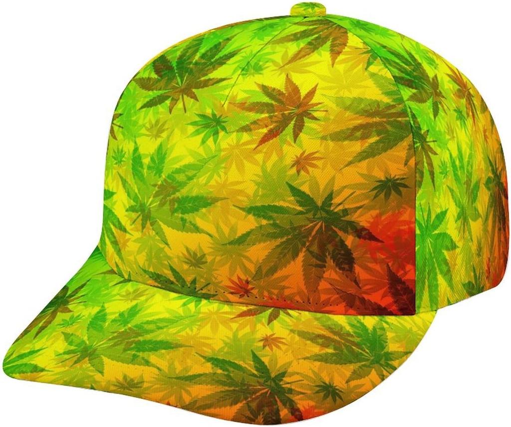 Colorful Floral Skull Print Hat Baseball Cap Hat Snapback for Men Women Ladies Hip Hop Trucker Cap Dad Hat