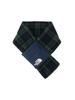 North Fleece Muffler Black Watch KF [The Face] Kids' Camp-bell