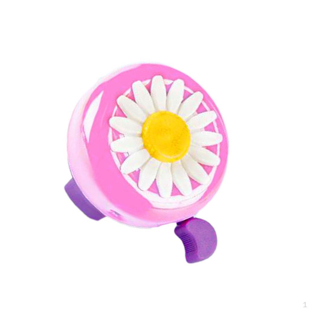 Bike Bells For Kids Cycling Ring Horn Bicycle Pink Violets
