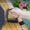 Practical Stainless Steel BBQ Cleaner Brush Copper Wire Bristles And Stainless Steel Scrapers Cleaning Tool