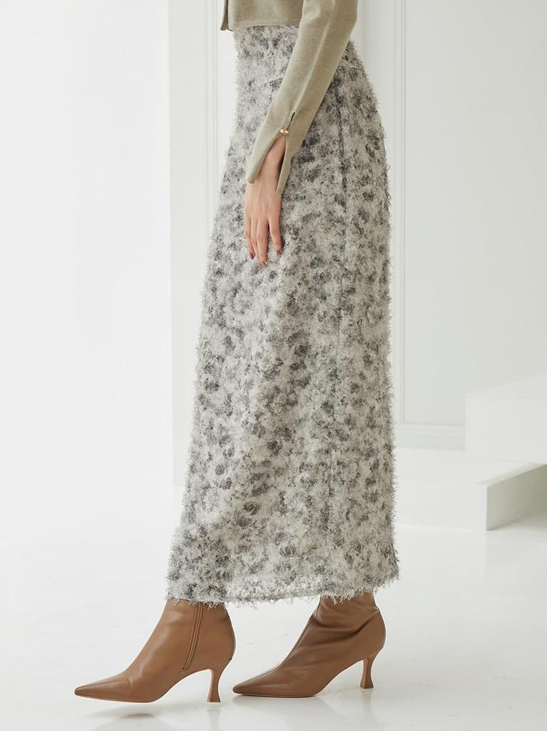 Feder Jacquard Druck Rock SWFS251029MOC0