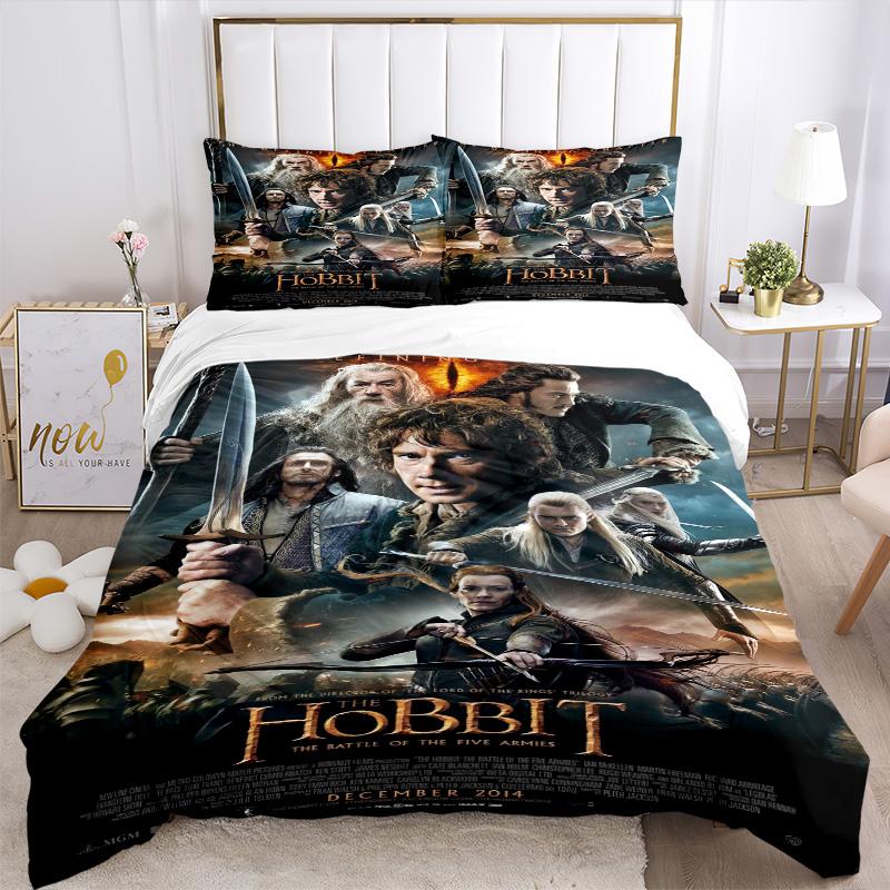 Journey Through Middleearth Print 3Pcs Bedding Setduvet Cover With 2 Bedropillowcase Home Birthday Gift