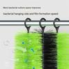 Pack of 10 Fish Pond Filter Brushes Corrosion Resistant Efficient Cleaning Brush for Fishtanks Pond Pool Maintenances