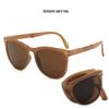 Foldable Women's Sunglasses - Fashionable Sun Protection for Influencers