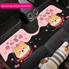 Cartoon Car Floor Mats, Diatom Mud, Universal and Cuttable, Dirt-Resistant and Water-Absorbent Mats for the Car, Anti-Slip Car Floor Mats for Girls