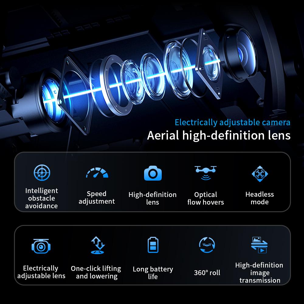 2026 AE19 Drone with Brushless Motor Infrared Five-Way Obstacle Avoidance Dual Camera Optical Flow Positioning Six-channel Gyroscope