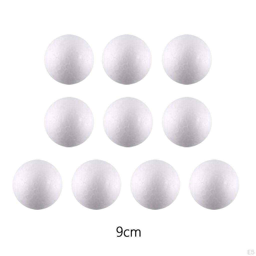 10 Pcs Foam Spheres for Crafting And Decoration