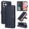 For iPhone 16 Plus Wallet Case 3 Card Slots Slim-Fit PU Leather Stand Phone Cover