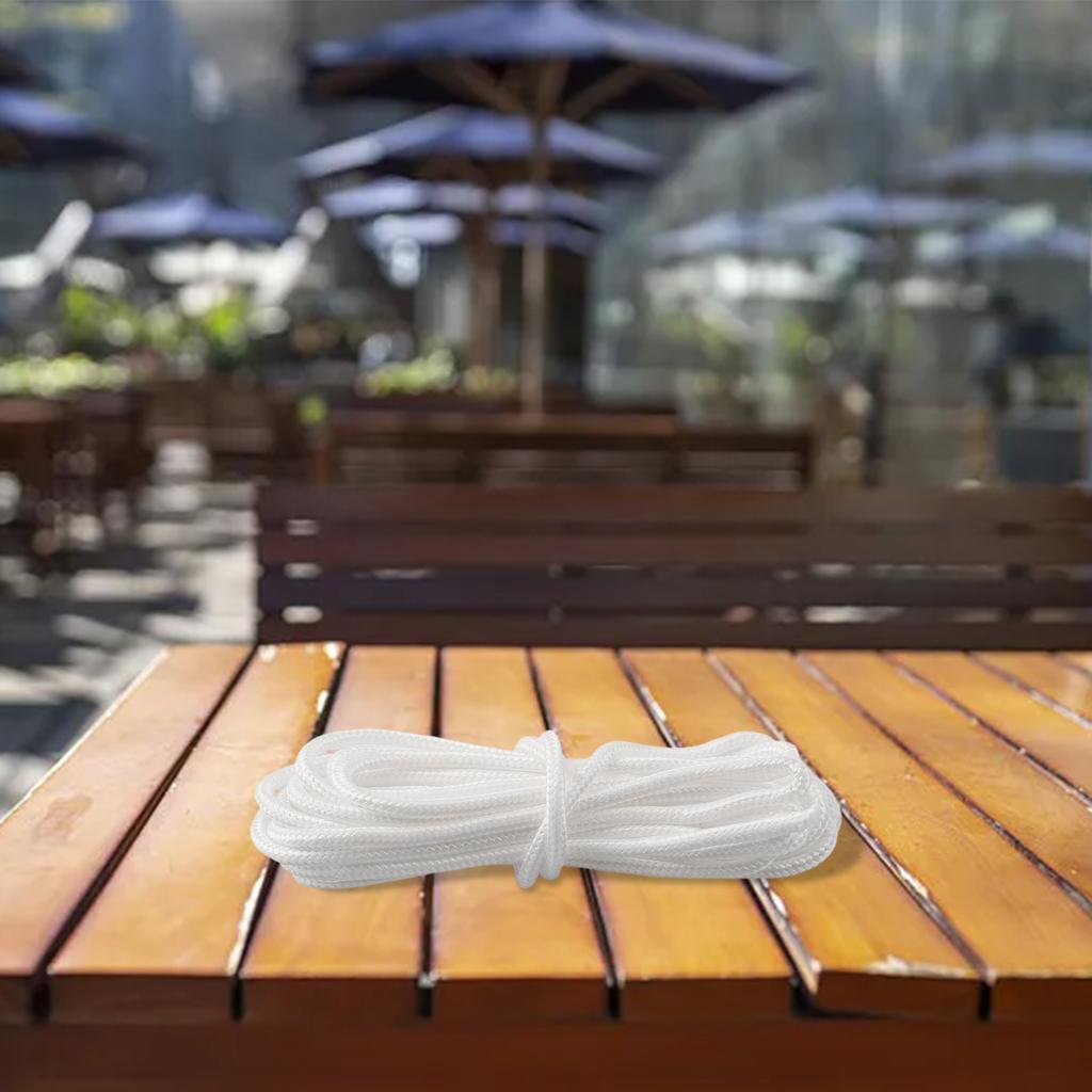 Parti di ricambio per ombrellone da sole Cavo Cavo per ombrellone da patio Versatile Cavo Accessori per ombrellone Lunghezza 3,4 m Nylon Portatile
