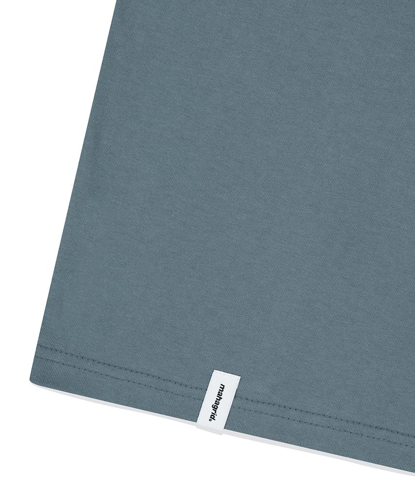 MAHAGRID It’S Time To Ls Tee Gray(Mg2Efmt564A)