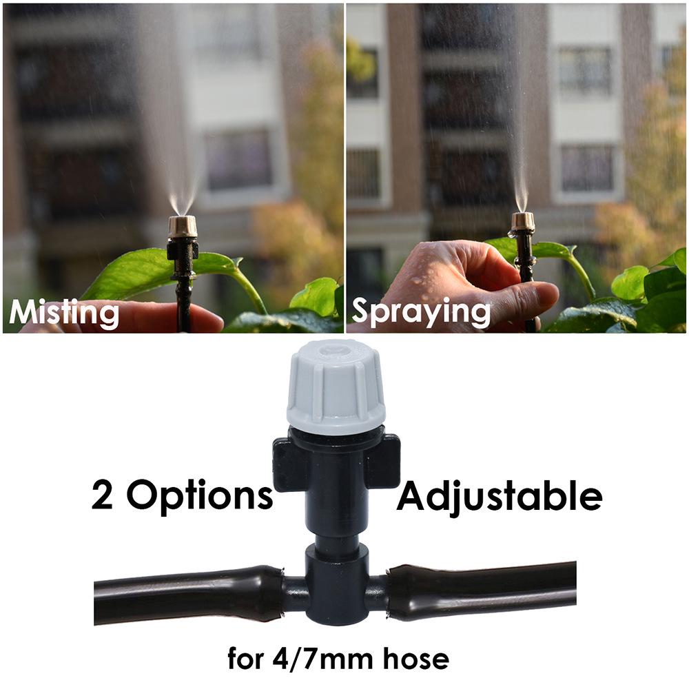 Automatic DIY Garden Irrigation & Cooling Kit - Flower Watering & Dust Removal System