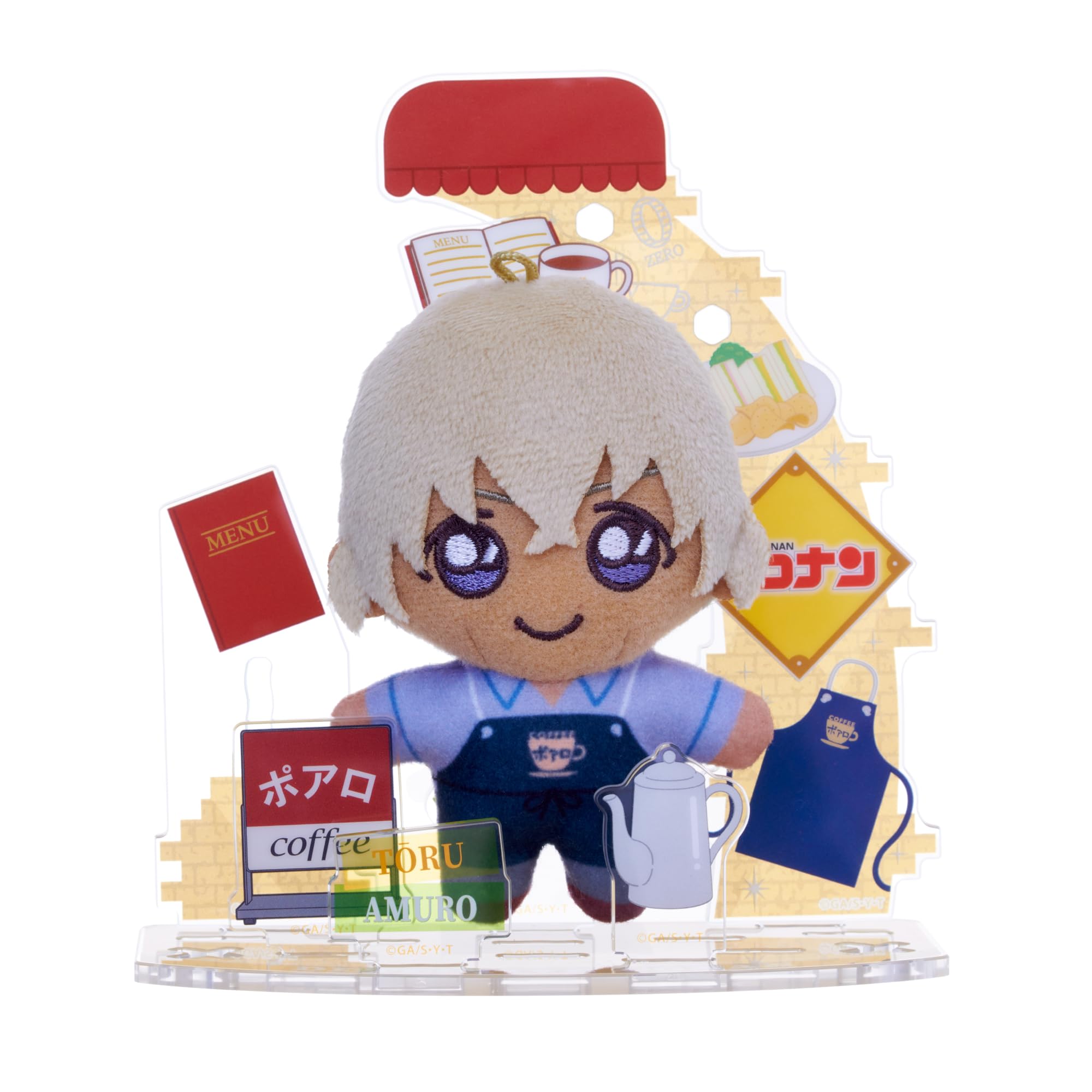 

Sega Fave Acrylic Plush Toy Detective Conan Toru Amuro (SEGA FAVE)