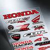 AAAHQ1 FOR HONDA CBR600RR Motorcycle Reflective Stickers Waterproof Decals for Helmet Scooter Fuel Tank Toolbox Racing