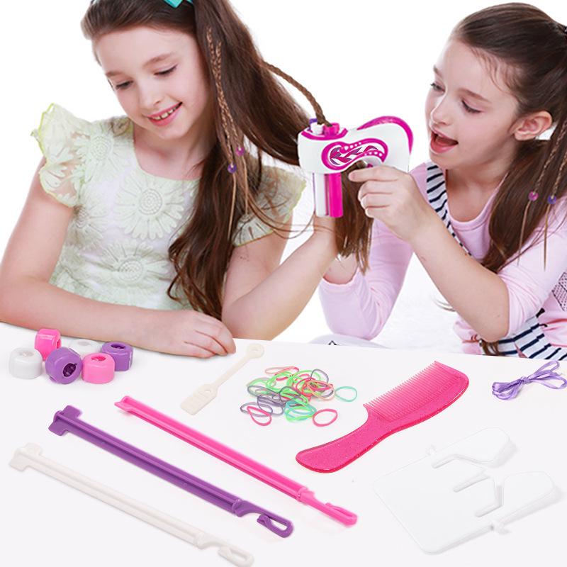Electric Triple-Strand Braider: Automatic French Braid Hair Toy for Girls