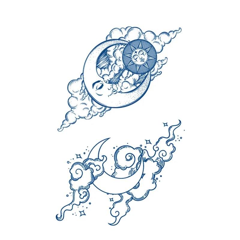 Saft Tinte Tattoos Körper Kunst Dauerhaft Wasserdicht Temporäre Tattoo Aufkleber Löwe Tiger Tatoo Arm Gefälschte Astronaut Tatto Frauen Männer