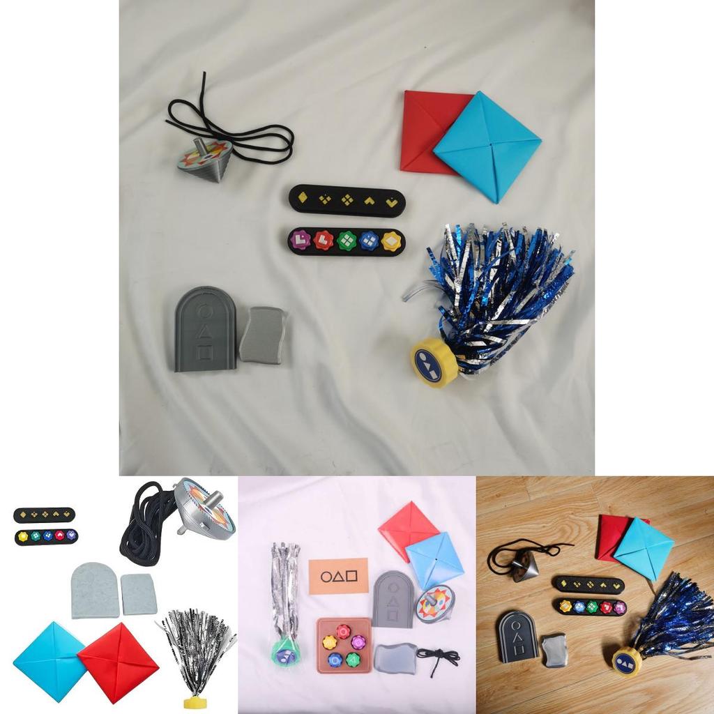 Gonggi Game Squid Korean Board Games Hand Eye Coordination Toy Party Prop Gift