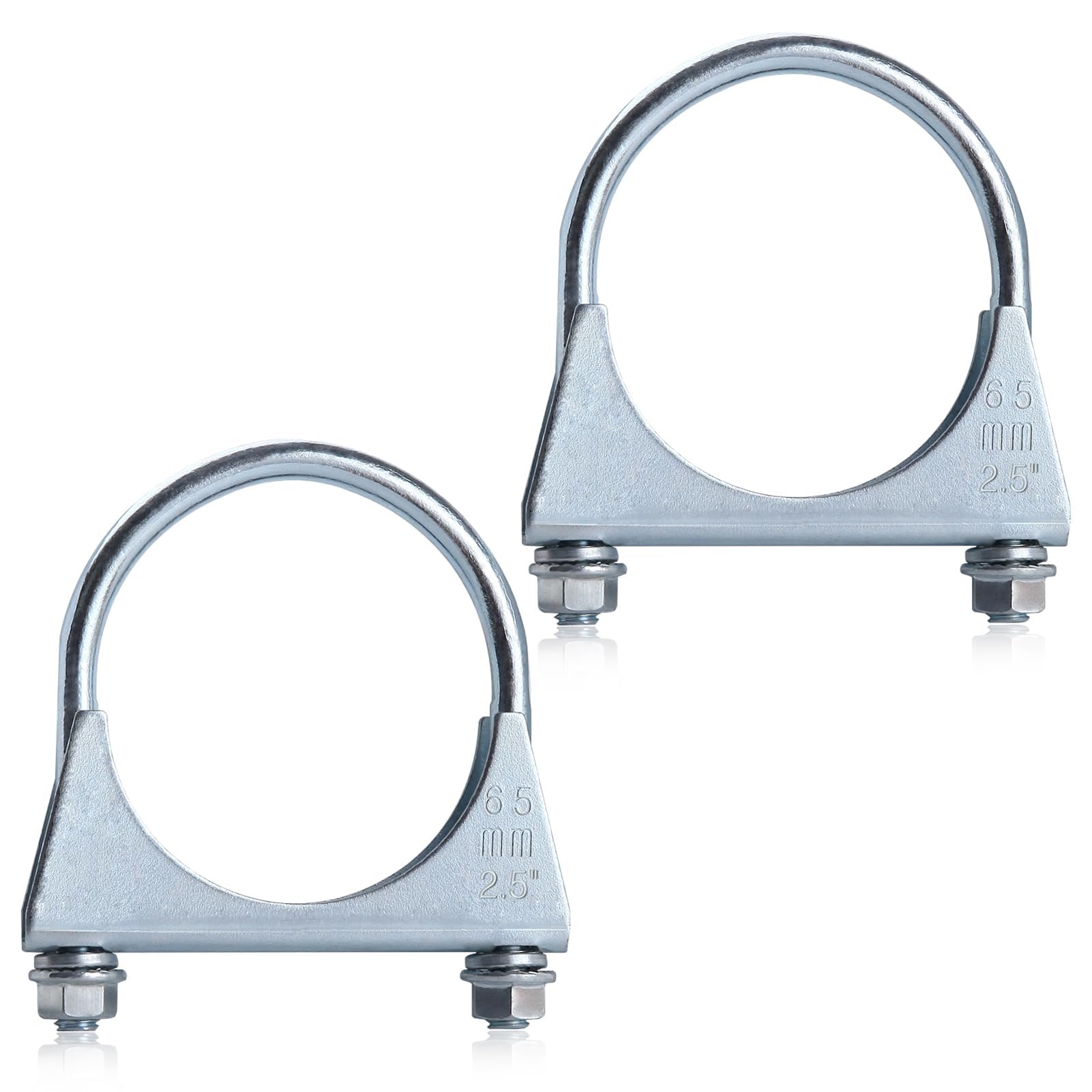 LEONTOOL Exhaust U Clamp Exhaust U Clamp Exhaust U Clamp серебряный