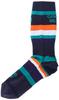 The North Face Free Run Light Crew SE Navy Size NN82403 Socks, Unisex, Adult, Border, L,