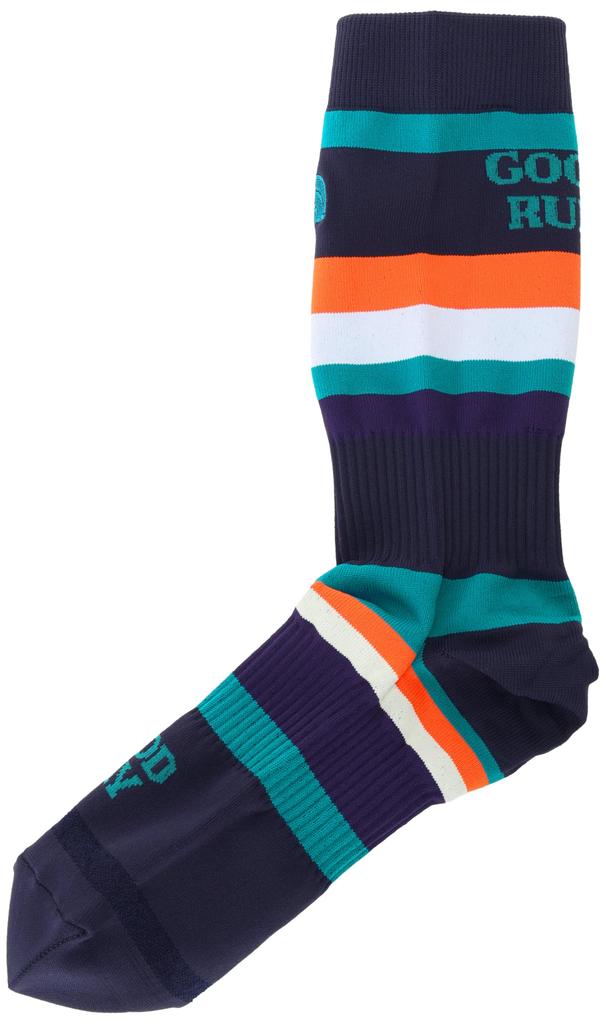 The North Face Free Run Light Crew SE Navy Size NN82403 Socks, Unisex, Adult, Border, L,
