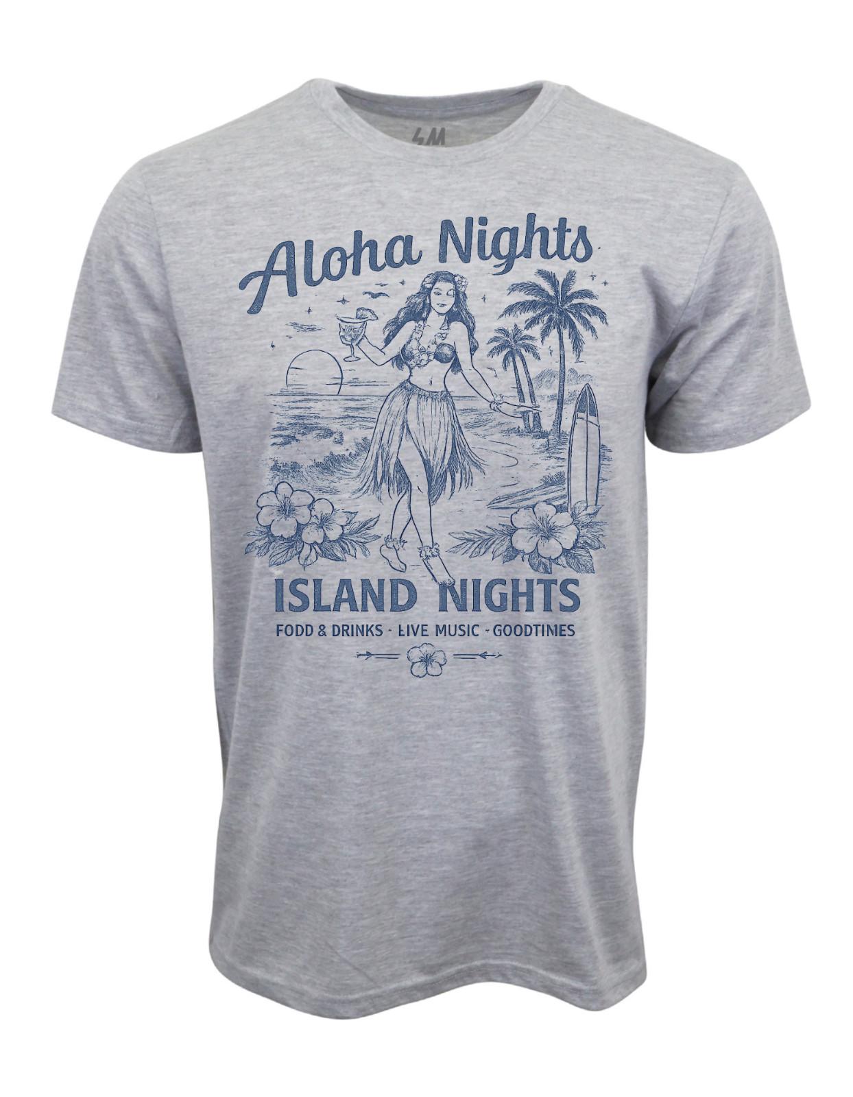 Hawaii Aloha Nights Graphic T shirt XXL
