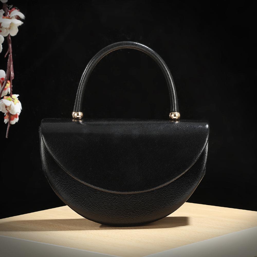 Valentine's Day Gift,Small Simple Design Square Evening Bag, Diamond Studs Clutch Bag, Suitable for Parties and Weddings