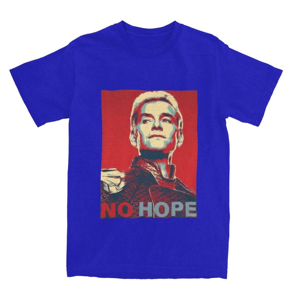 The Boys TV-serie T-shirt Man Homelander No Hope Y2K Basic 100% Bomull T-shirts Strand Rund Hals Hippie T-shirt Stor Storlek Toppar