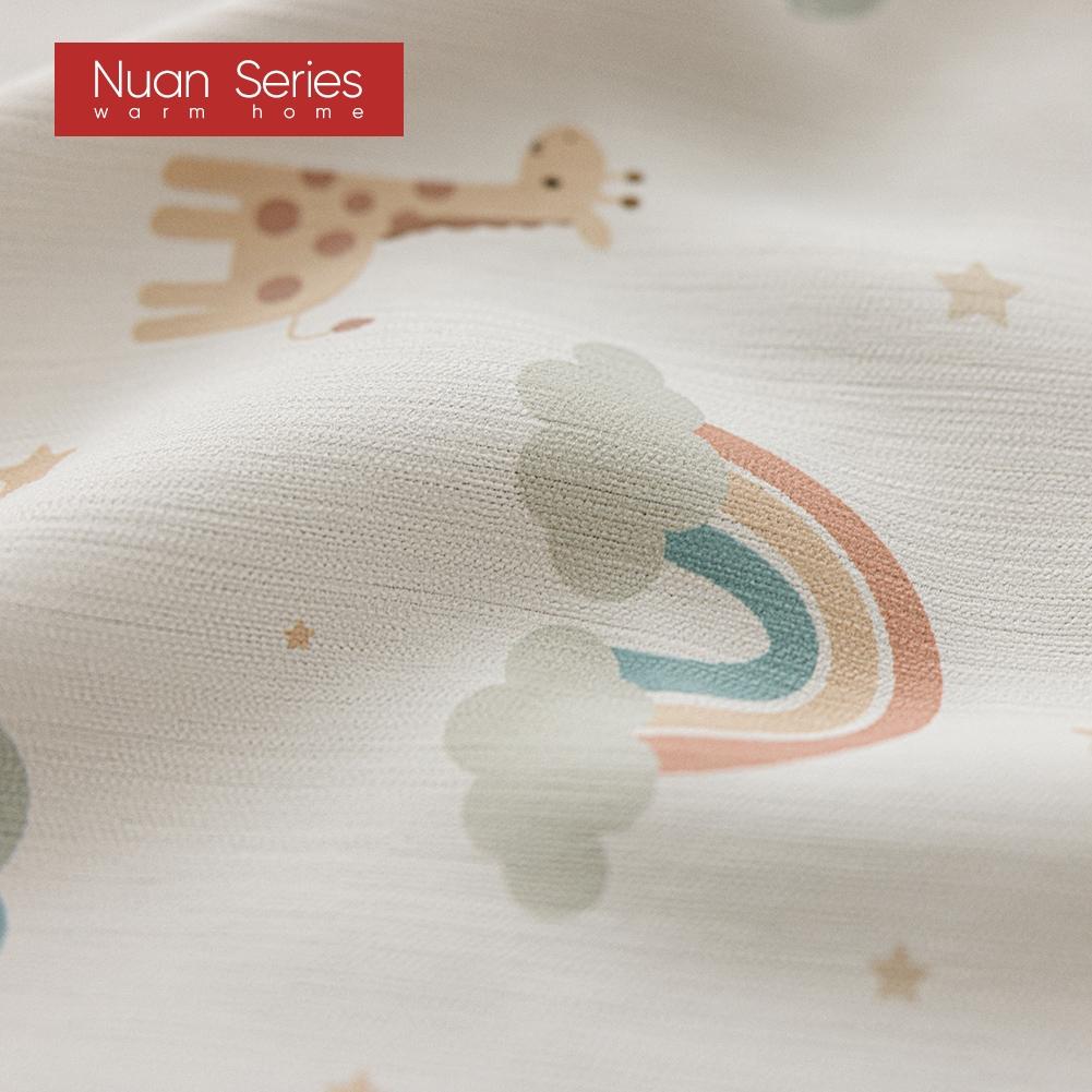 1 BUC Curtain Blackout Seria Nuan 90% Model Curcubeu Curtain Imprimat cu Desene Animate pentru Copii pentru Dormitor Cameră de Zi Fereastră pentru Decor Acasă