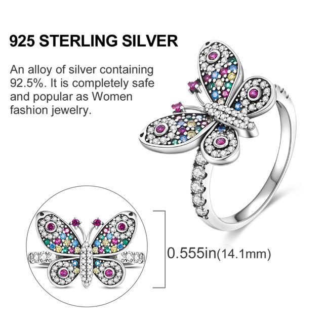 925 Sterling Silver Simple Zirconium Ring Twisted Cord Finger Ring Beaded For Women Luxury Fine Jewelry Gift Party