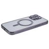 For iPhone 16 Pro Max Case Compatible with MagSafe Magnetic Clear TPU Phone Cover with Lens Film