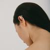 _OVAL EAR CUFF / Silver