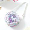 Glitter Rainbow Sequin Fanny Pack & Unicorn Crossbody Backpack for Girls