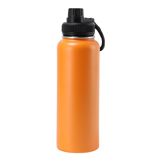 Stainless Steel Vacuum Cup 40oz Insulated Water Bottle Leak Proof Wide Mouth Thermal Flask Keep Cold Hot Beverage Tea Coffee Cup for Outdoor