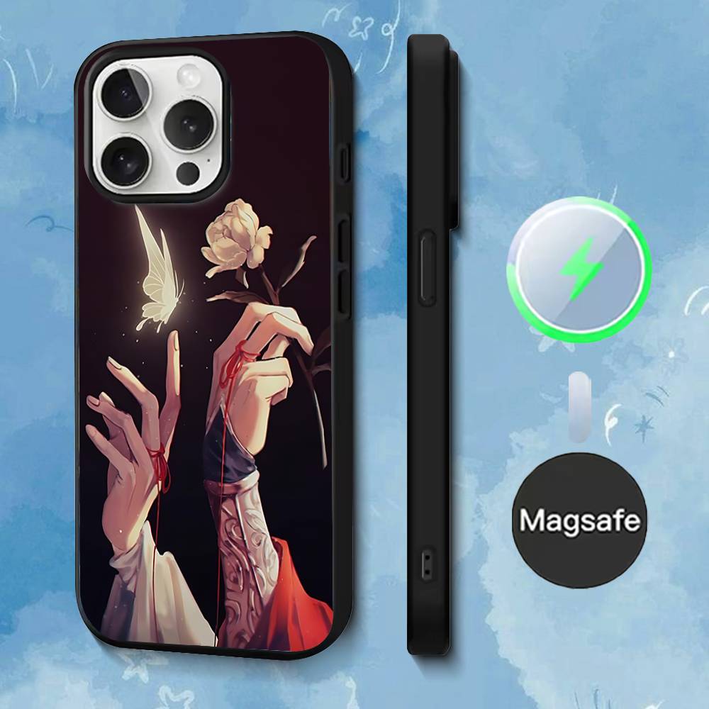 Heavens officials blessing Phone Case For iPhone 17,16,15,14,13,12,11,Pro,Max,Plus,Mini,SE4,E Magnetic Magsafe Wireless Charging