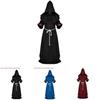 Halloween Medieval Monk Costume Wizard Priest Robe Shawl Set For Costume Parties And Themed Events