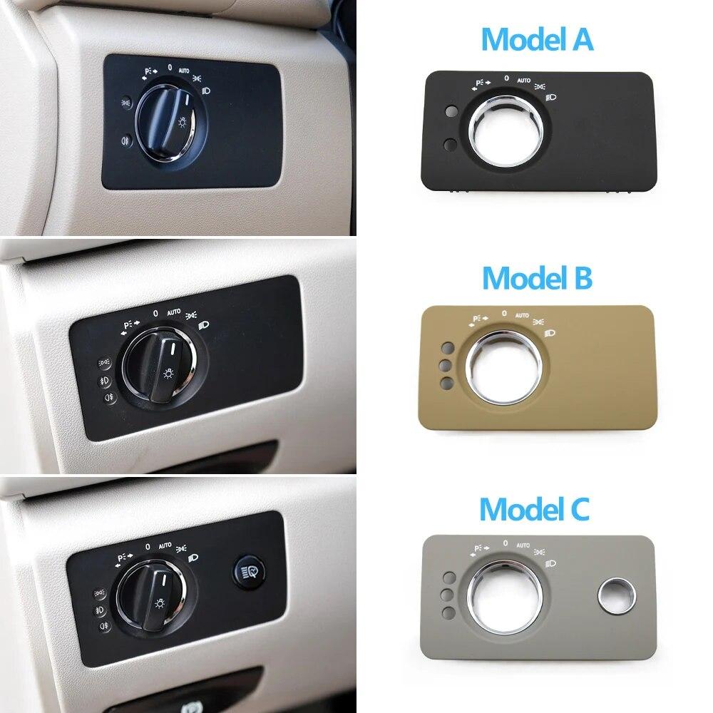 Car Dashboard Headlight Control Switch Panel Cover Trim For Mercedes Benz W251 R-Class R280 R300 R350 R400 R500 2005-2017