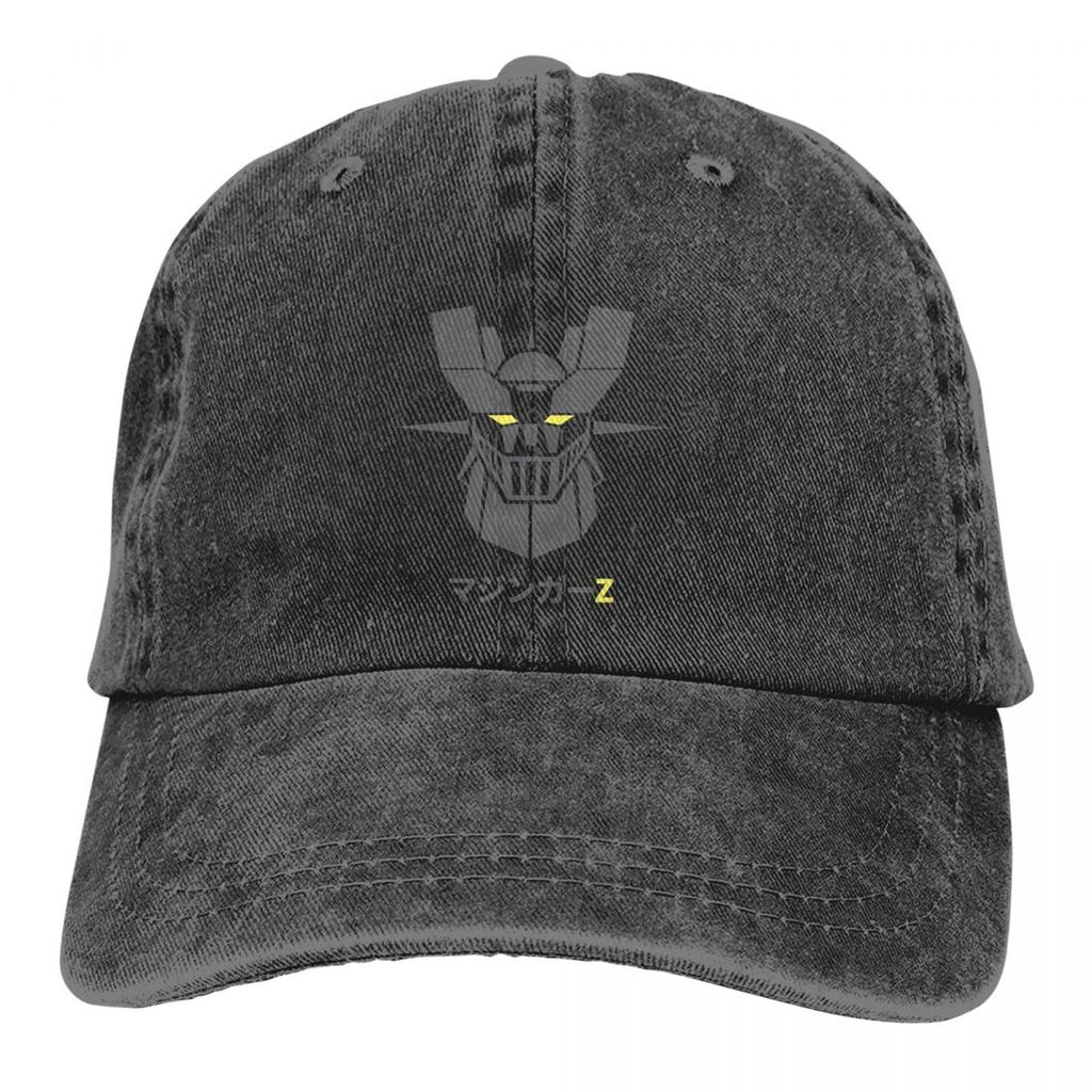 Pure Color Dad Klobouky Mazinger Z Dark Dámská čepice Sluneční clona Baseballové čepice UFO Robot Goldrake Peaked Cap