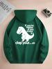Autumn/Winter Anime Dinosaur Hoodie Pullover Jacket