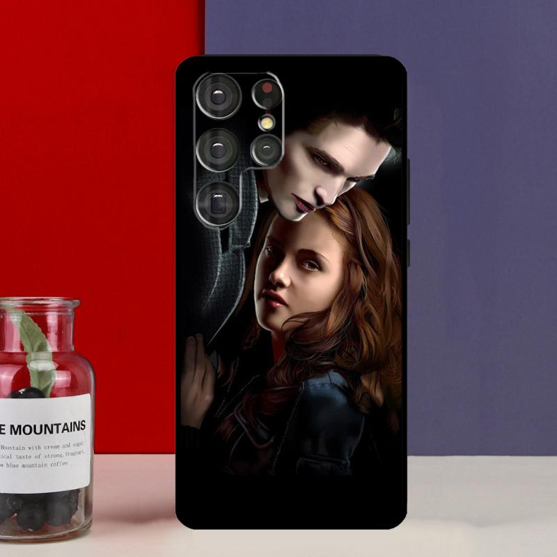 

TV Twilight Bella Edward Case For Samsung Galaxy S22 S23 S21 Ultra S20 FE Note 20 Ultra S8 S9 S10 Note 10 Plus Cover Galaxy S23 Plus