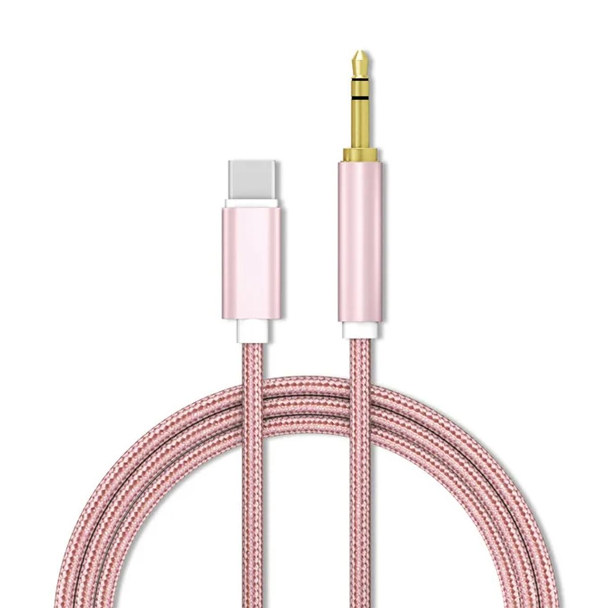 

1 шт. Type-c на 3,5 мм автомобильный аудиокабель Aux для прослушивания музыки, адаптер для наушников, плоский порт кабеля для наушников Huawei/Xiaomi/OPPO/vivo