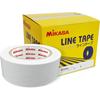 AC-LTPE5050 White Non-Stretch Polyethylene Line Tape 50mm X 50m 2 Rolls