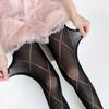 Fashion Elegant Hollowout Argyle Pattern Women's Spring Tights Slimming Leggings Opaque Pantyhose Stockings Hosiery