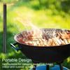 Accendino Jl866 a Striscia Sottile con Moschettone Bastoncino Accenditore Ricaricabile Portatile Antivento